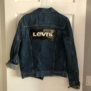 NWT Levi Strauss Denim Logo Jacket
